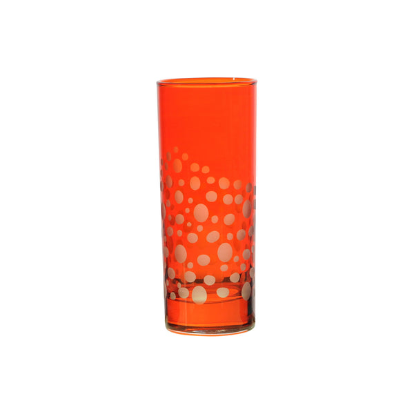 Waterglass Dotty, Orange
