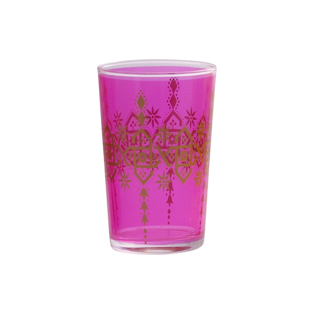 Tea glass Henna Berrad, Pink
