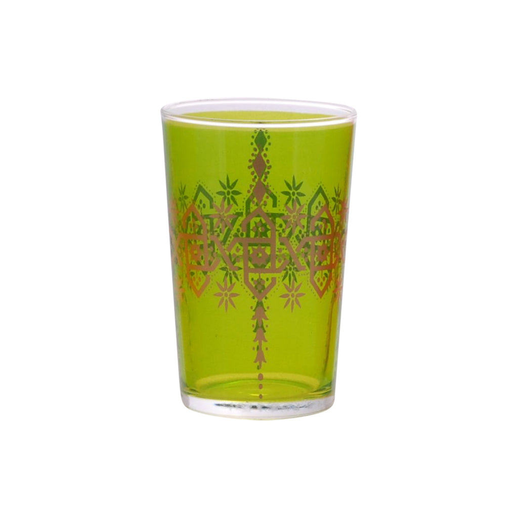 Tea glass Henna Berrad, Light Green