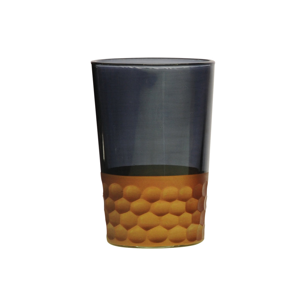 Tea Glass Tila Copper, Smoke. D6xH9,5 cm