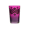 Tea Glass Zalag, Pink. D6xH9,5 cm