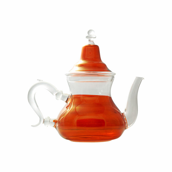 Glass Teapot Berrad Color, Orange
