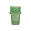 Tea Glass Beldi Color M, Green