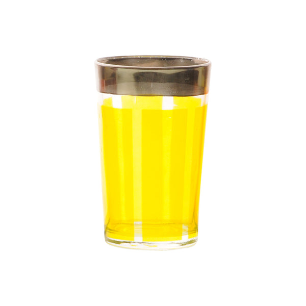 Tea glass Platine, Yellow