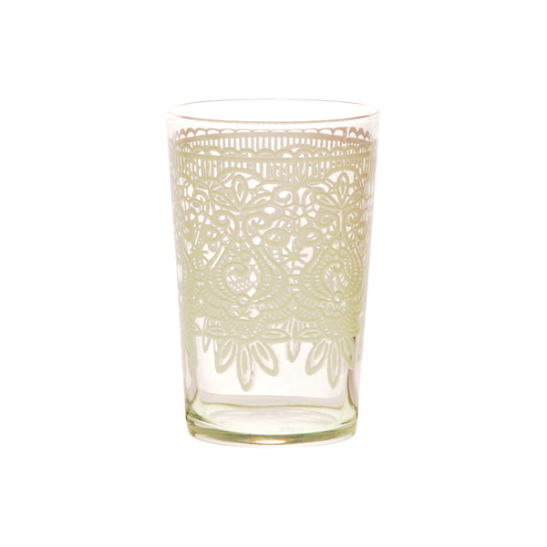 Tea Glass Kamia, White. D6xH9,5 cm