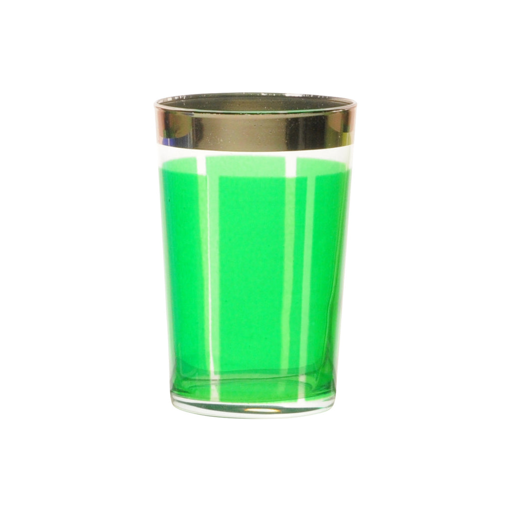 Tea glass Platine, Grass Green