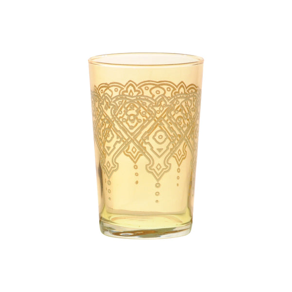 Tea glass Punto Relief, Gold