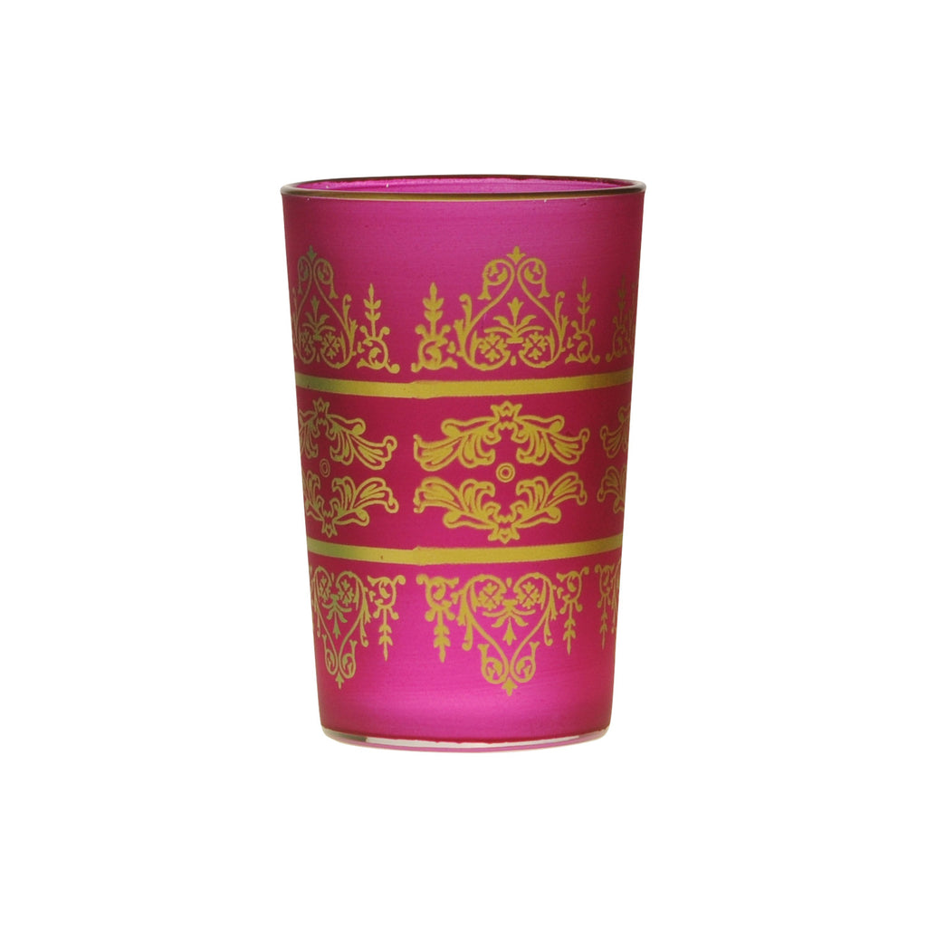 Tea Glass Tunis, Pink