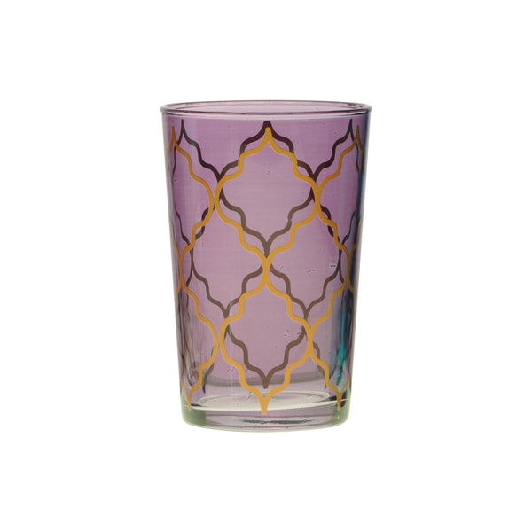 Tea Glass Parva, Violet. D6xH9,5 cm