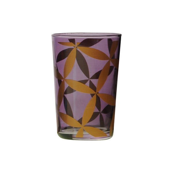 Tea Glass Hilal, Violet. D6xH9,5 cm