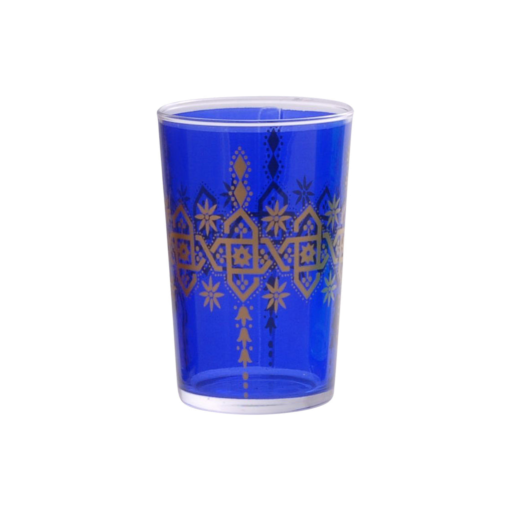 Tea glass Henna Berrad, Royal Blue