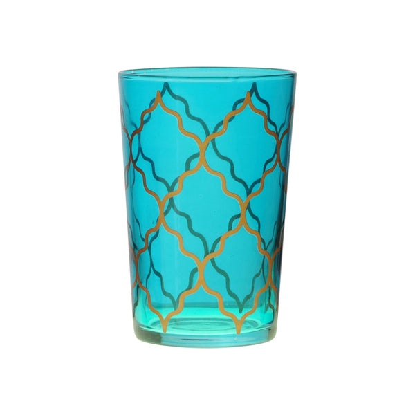 Tea Glass Parva, Aqua. D6xH9,5 cm