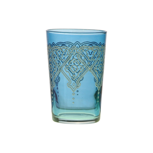 Tea glass Punto Relief, Blue