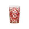Tea glass Chiba, Red