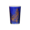 Tea Glass Paisley, Royal Blue. D6xH9,5 cm