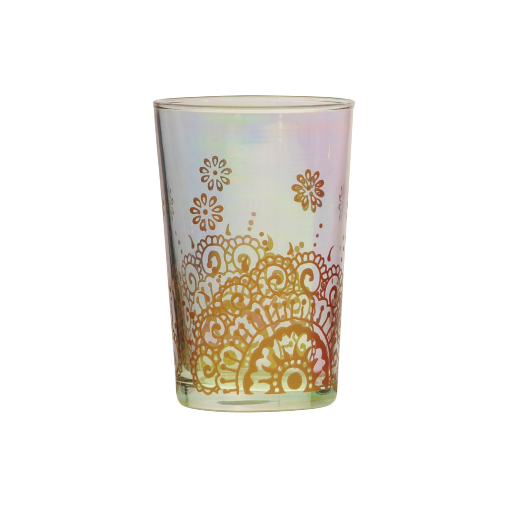 Tea Glass Oujam, Iris. D6xH9,5 cm