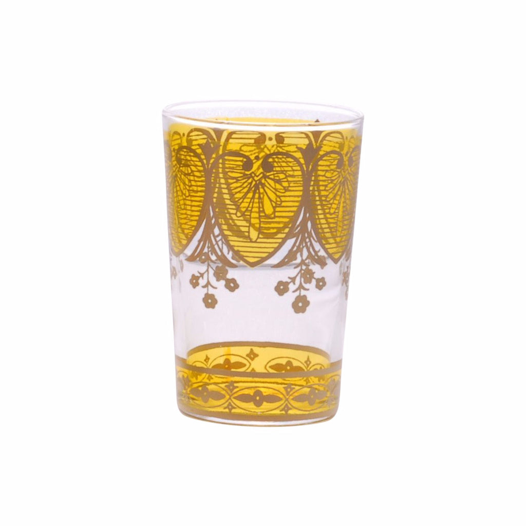 Tea glass Assif, Yellow