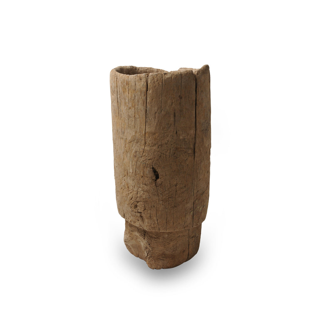 Antique wooden mortar, Touareg-M. Nr.44K41-02-00-001/005