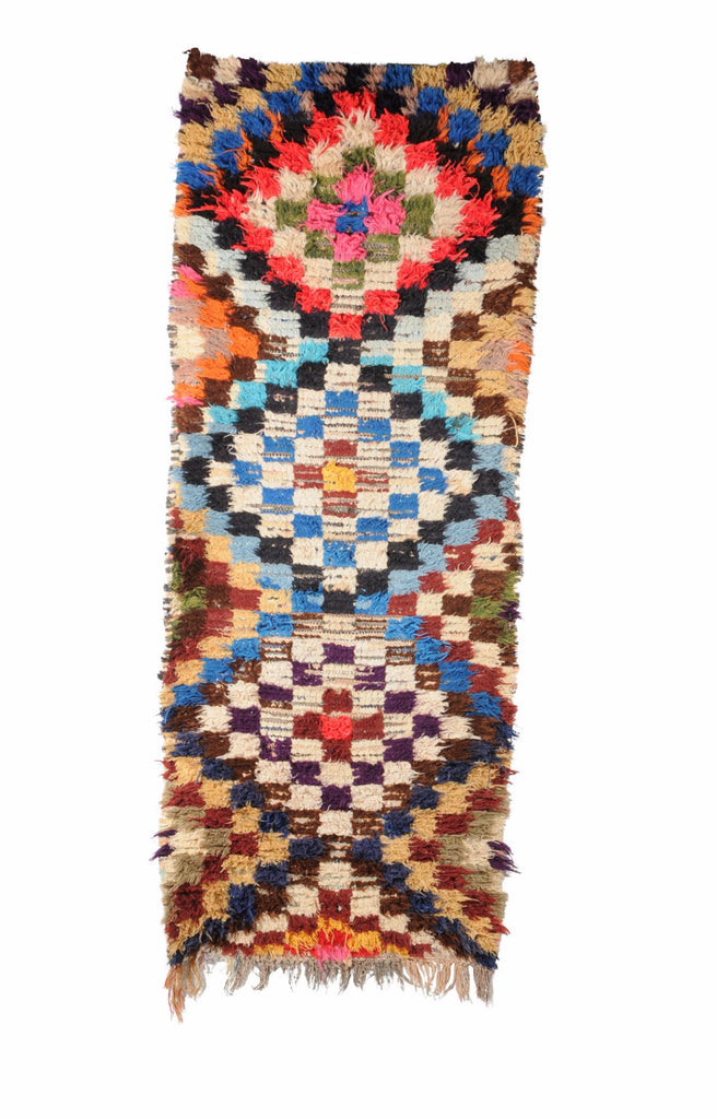 Vintage Berber Rag Rug Boucherrouite M-62K40-03-99-004/027