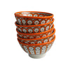 Ceramic Bowl Ayoun, D12cm. Orange