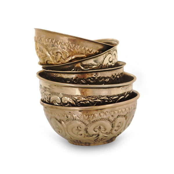 Antique Hammam Bowl Nakwa L, silver