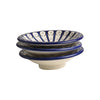 Ceramic Tapas Plate Ayoun, D16 cm. Cobalt Blue